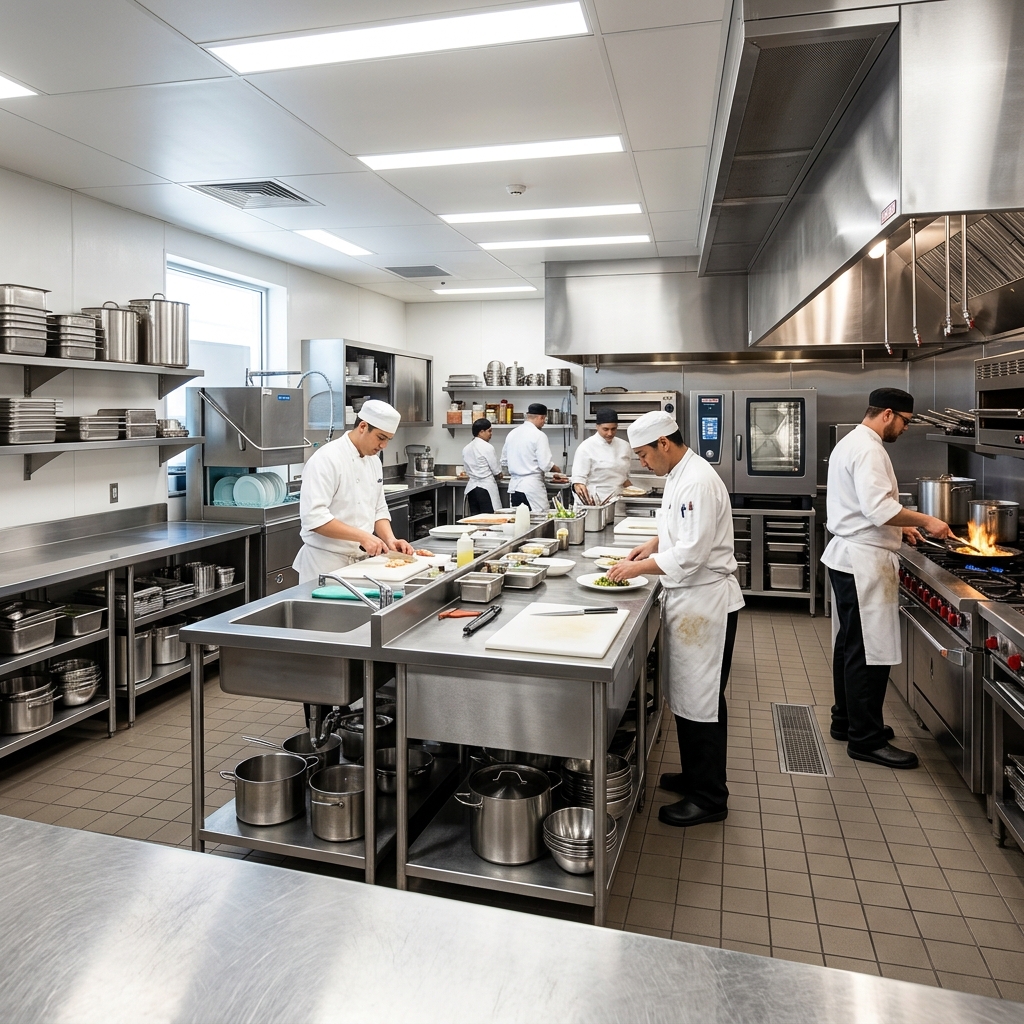 Cocina industrial a medida en Medellin